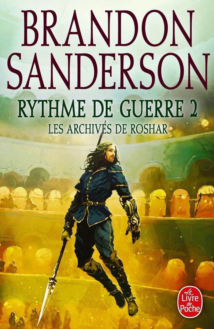 Couverture du livre « Rythme de guerre » de Brandon Sanderson, librairie Les Contes Infusés à Corte