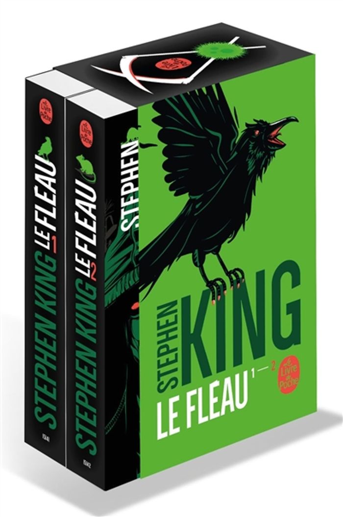 Couverture du livre « Le fléau » de Stephen King, librairie Les Contes Infusés à Corte