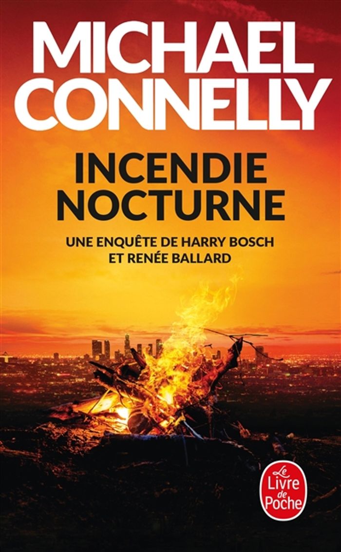 Couverture du livre « Incendie nocturne : roman » de Michael Connelly, librairie Les Contes Infusés à Corte
