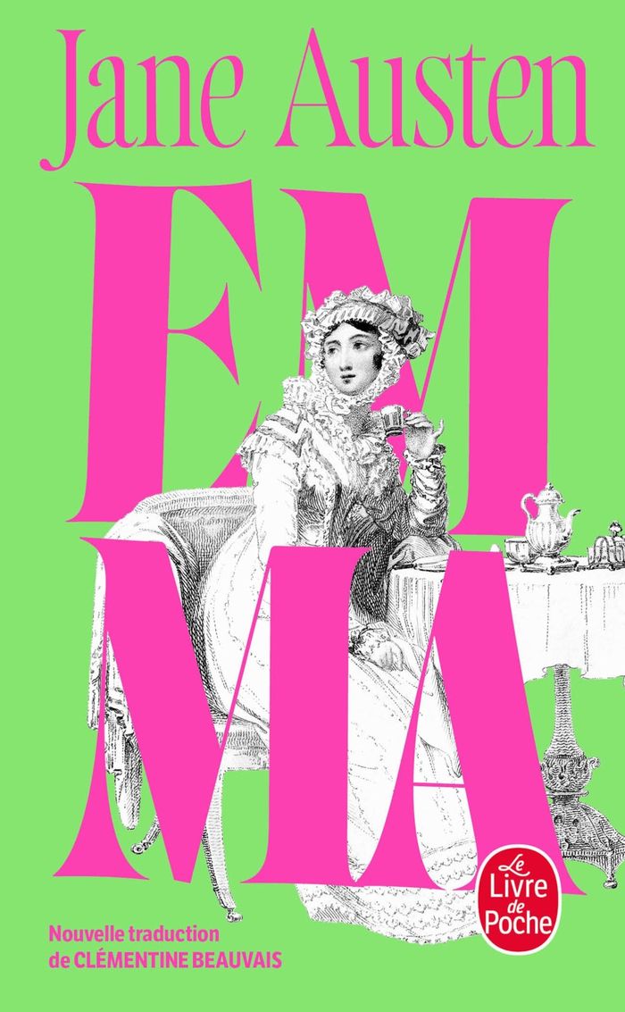 Couverture du livre « Emma » de Jane Austen, librairie Les Contes Infusés à Corte