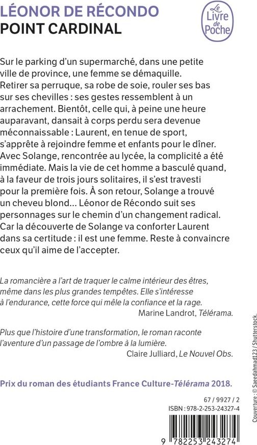 Quatrième de couverture de « Point cardinal »