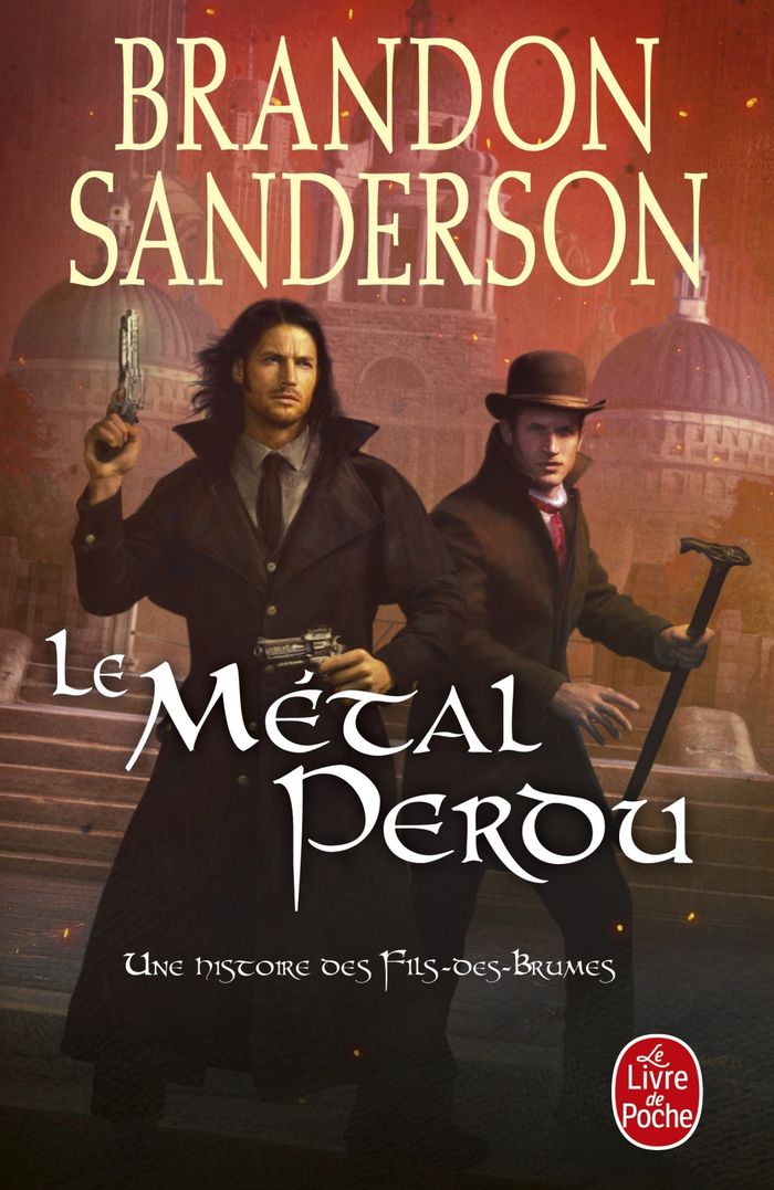Couverture du livre « Le métal perdu : une histoire des Fils-des-Brumes » de Brandon Sanderson, librairie Les Contes Infusés à Corte