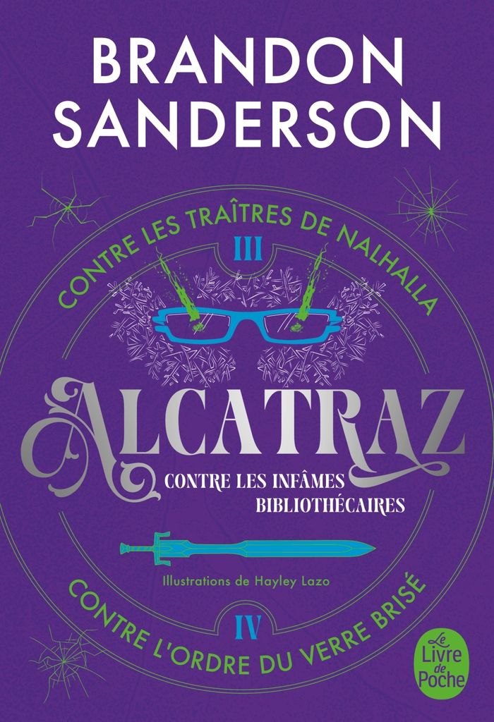 Couverture du livre « Alcatraz contre les traîtres de Nalhalla » de Brandon Sanderson, librairie Les Contes Infusés à Corte