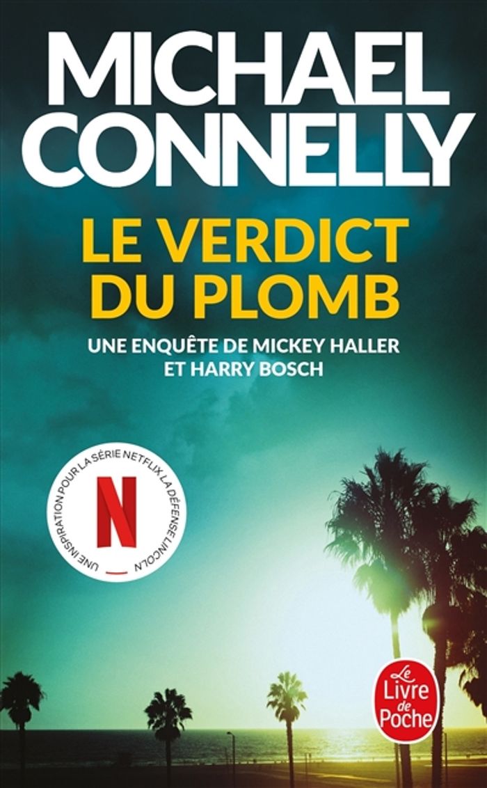 Couverture du livre « Le verdict du plomb » de Michael Connelly, librairie Les Contes Infusés à Corte