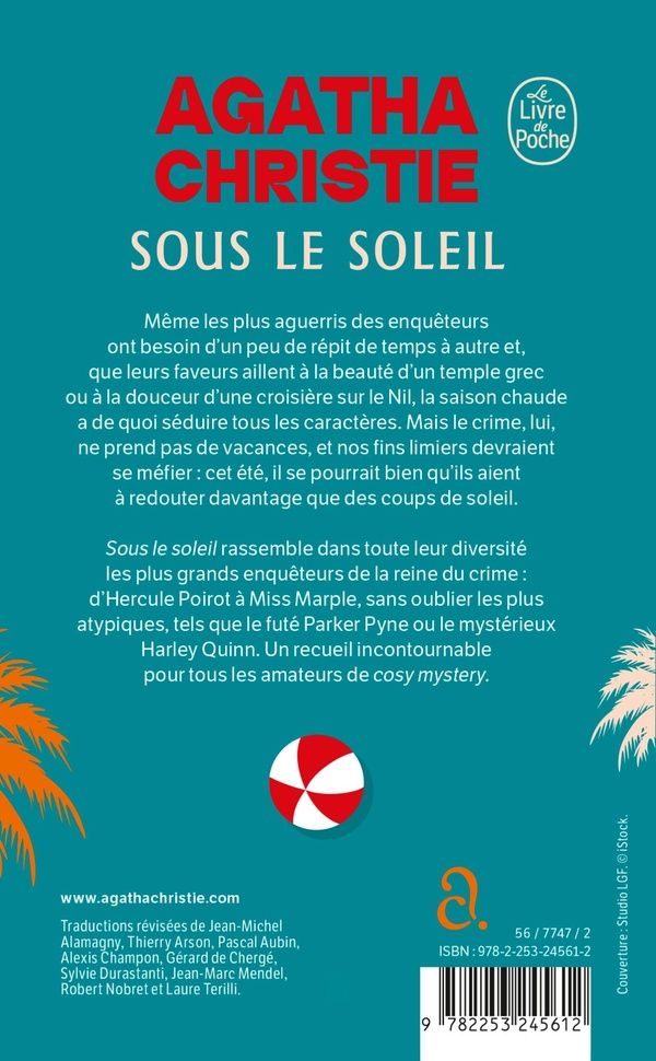 Quatrième de couverture de « SOUS LE SOLEIL »