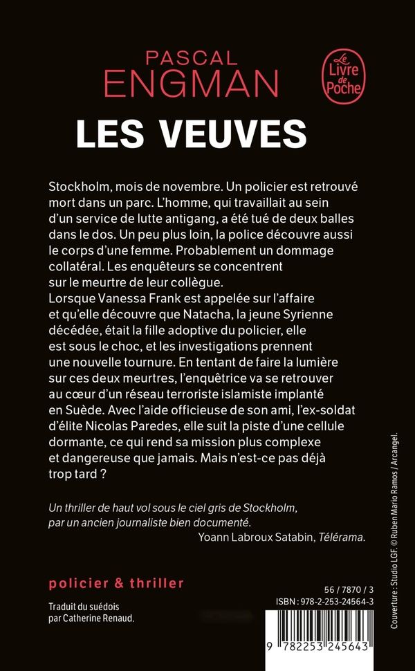 Quatrième de couverture de « Les Veuves »