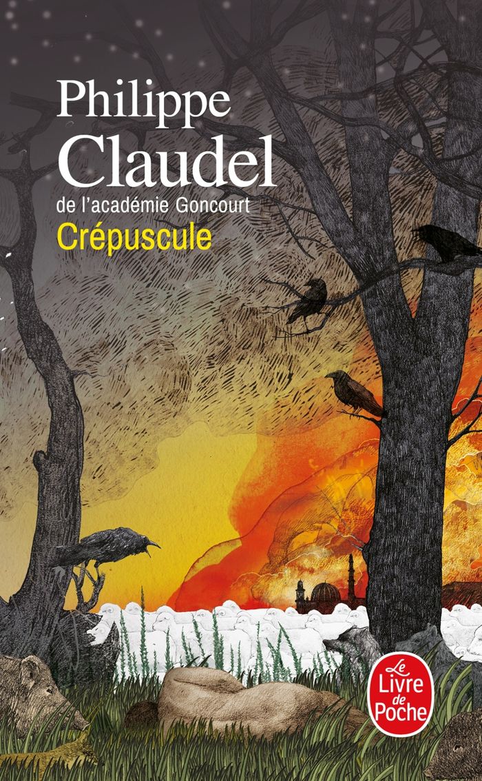 Couverture du livre « Crépuscule : roman » de Philippe Claudel, librairie Les Contes Infusés à Corte
