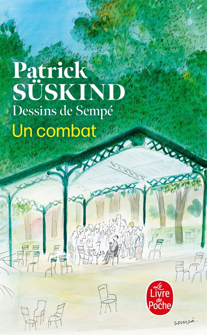 Couverture du livre « Un combat : une nouvelle » de Patrick Süskind, librairie Les Contes Infusés à Corte