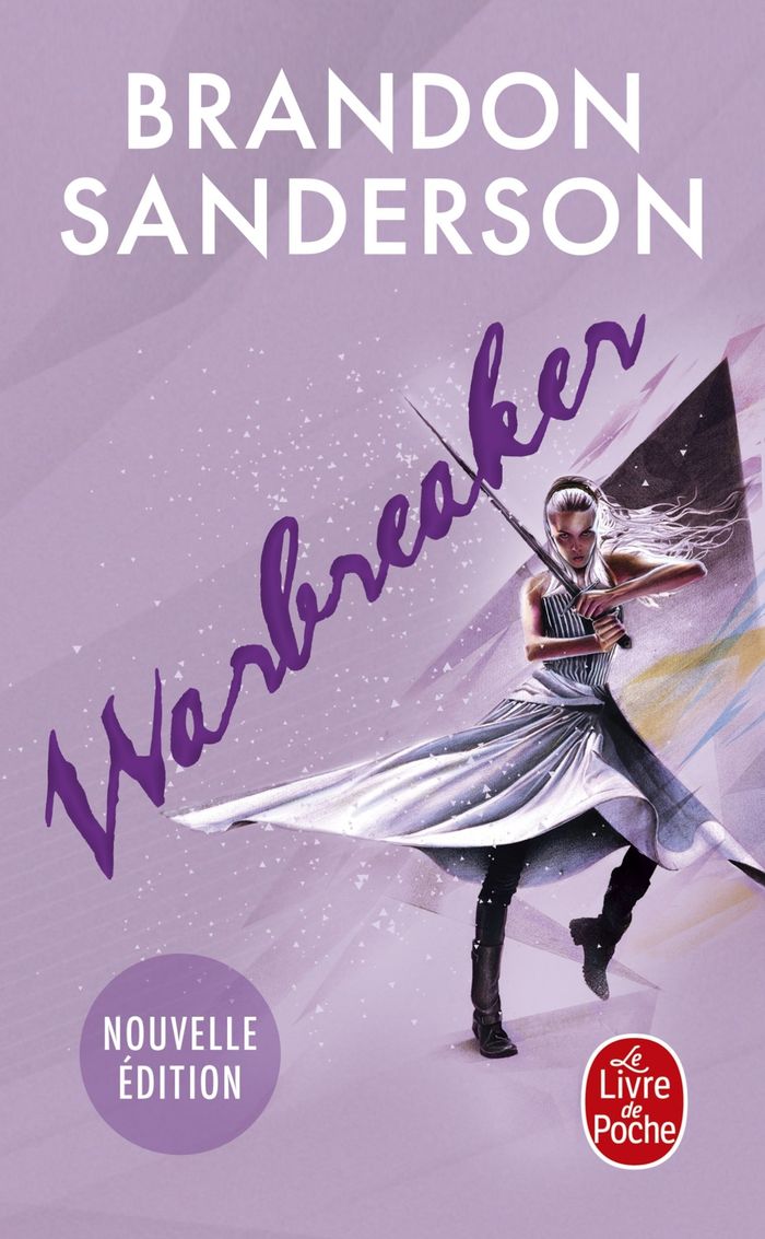 Couverture du livre « Warbreaker : un roman du Cosmère » de Brandon Sanderson, librairie Les Contes Infusés à Corte