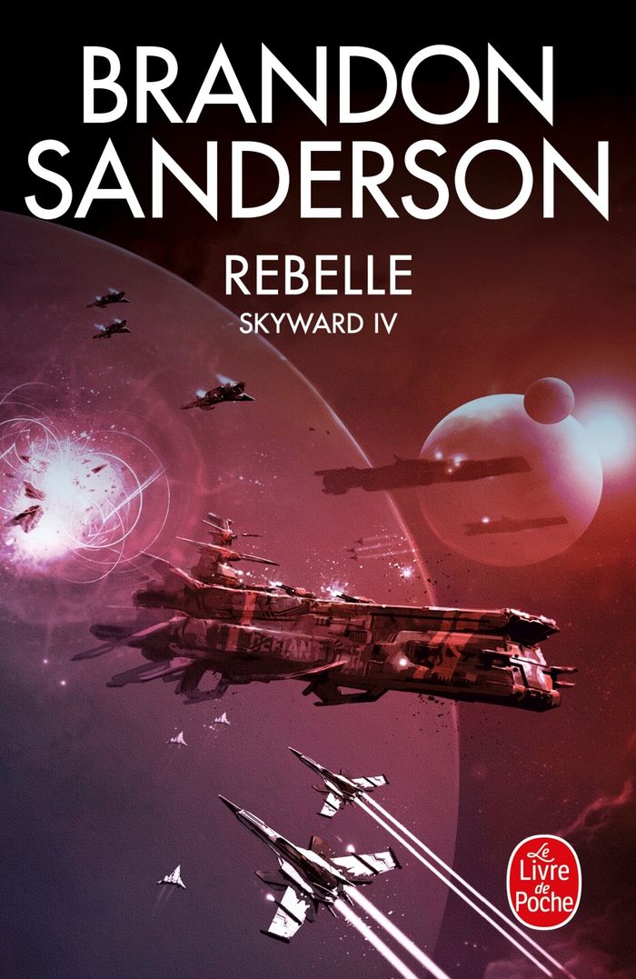 Couverture du livre « Rebelle » de Brandon Sanderson, librairie Les Contes Infusés à Corte