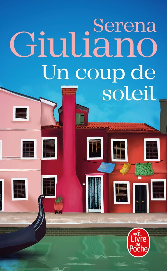 Couverture du livre « Un coup de soleil : roman » de Serena Giuliano, librairie Les Contes Infusés à Corte
