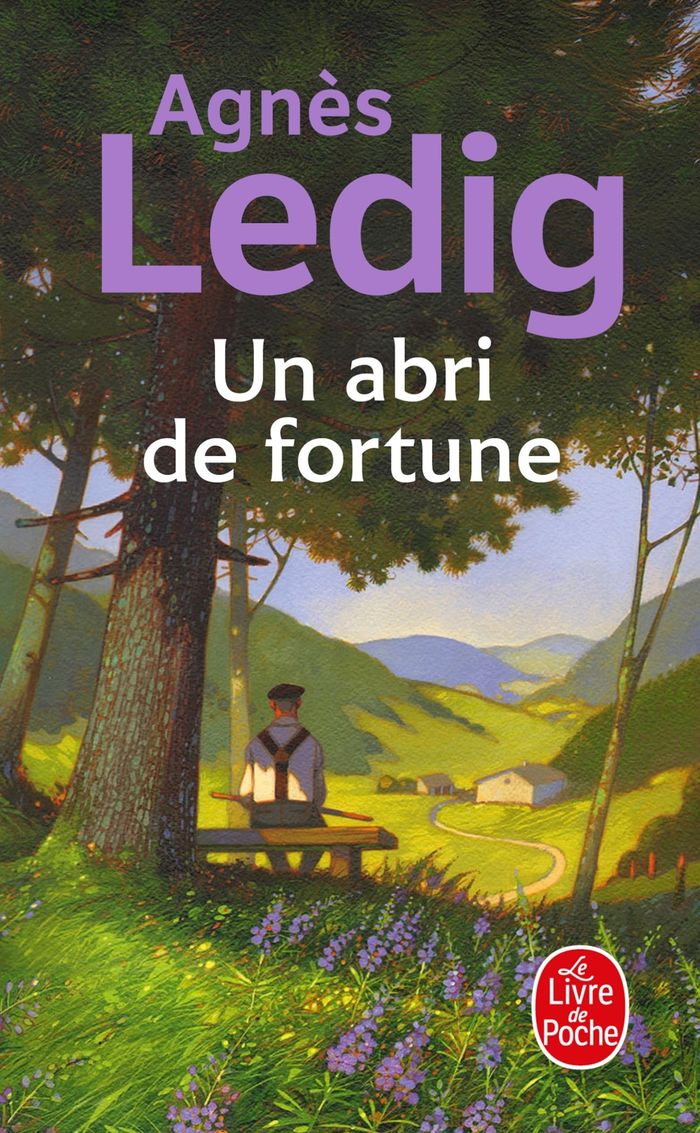 Couverture du livre « Un abri de fortune : roman » de Agnès Ledig, librairie Les Contes Infusés à Corte