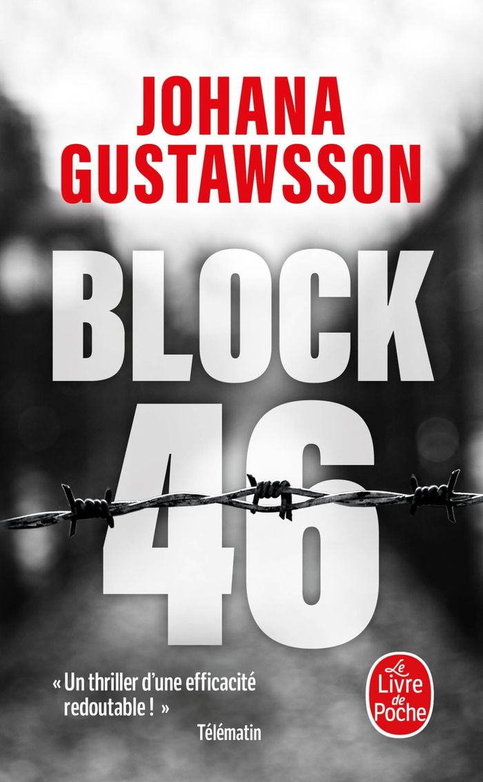 Couverture du livre « Block 46 » de Johana Gustawsson, librairie Les Contes Infusés à Corte