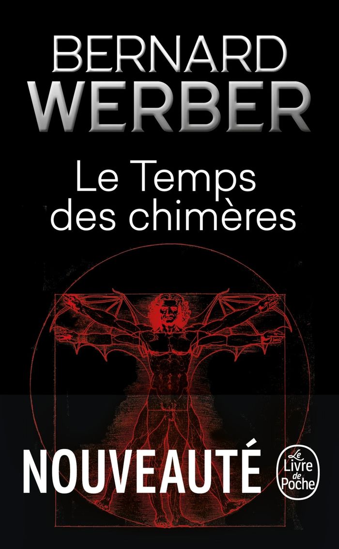 Couverture du livre « Le temps des chimères : roman » de Bernard Werber, librairie Les Contes Infusés à Corte