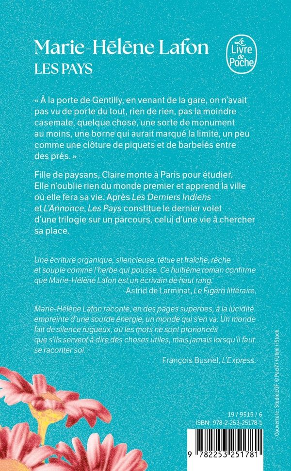 Quatrième de couverture de « LES PAYS »