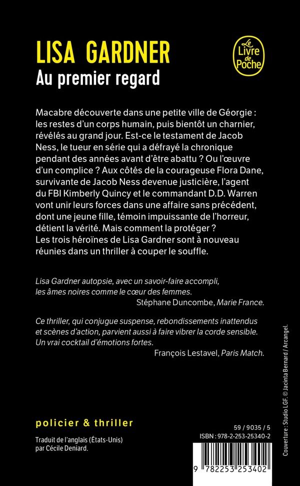 Quatrième de couverture de « AU PREMIER REGARD »