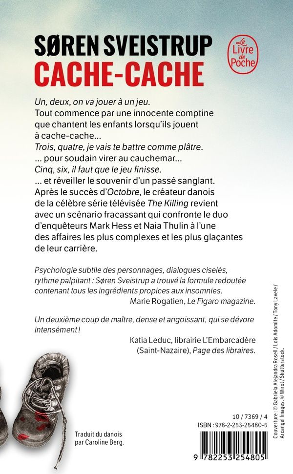 Quatrième de couverture de « CACHE-CACHE »