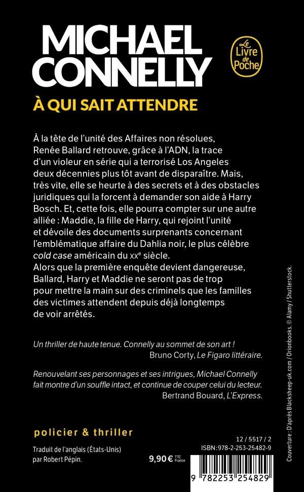 Quatrième de couverture de « A QUI SAIT ATTENDRE »