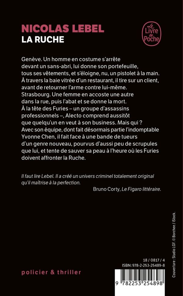Quatrième de couverture de « La ruche »