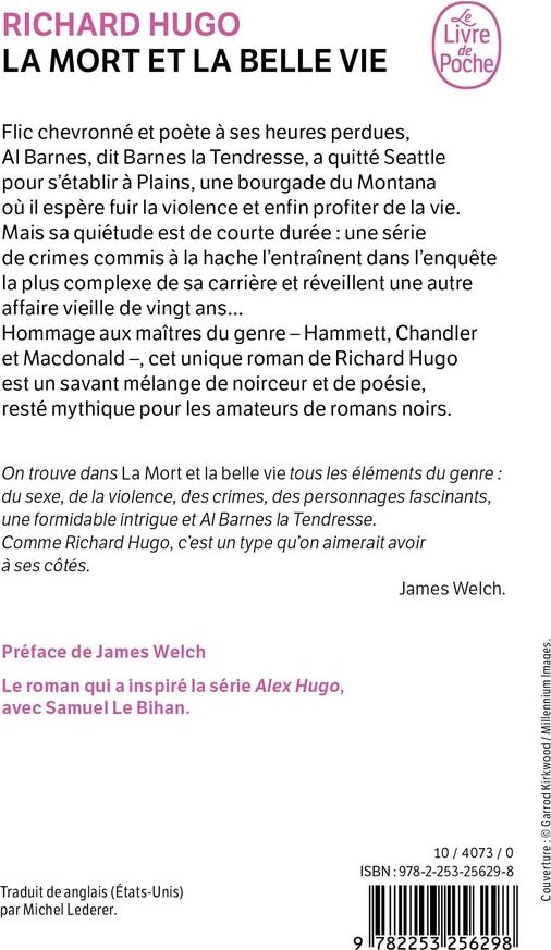 Quatrième de couverture de « LA MORT ET LA BELLE VIE »