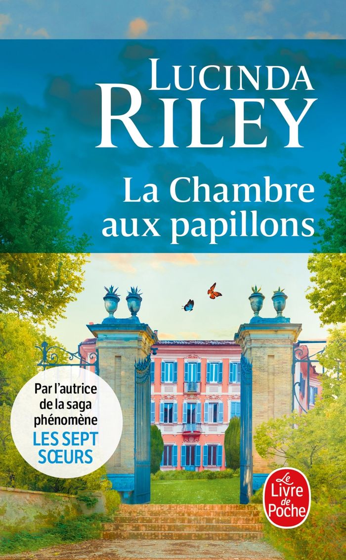 Couverture du livre « La chambre aux papillons » de Lucinda Riley, librairie Les Contes Infusés à Corte