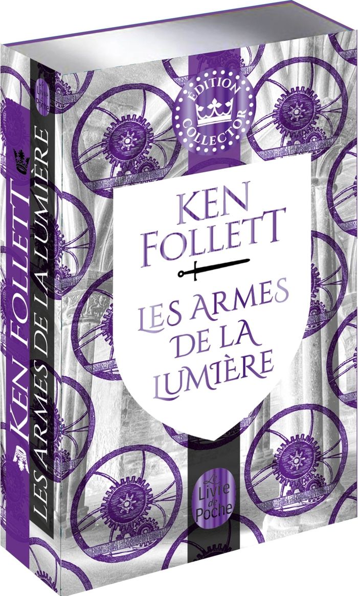 Couverture du livre « Les armes de la lumière » de Ken Follett, librairie Les Contes Infusés à Corte