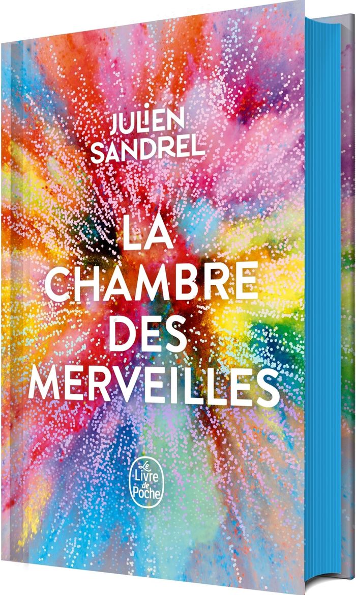 Couverture du livre « La chambre des merveilles : roman » de Julien Sandrel, librairie Les Contes Infusés à Corte