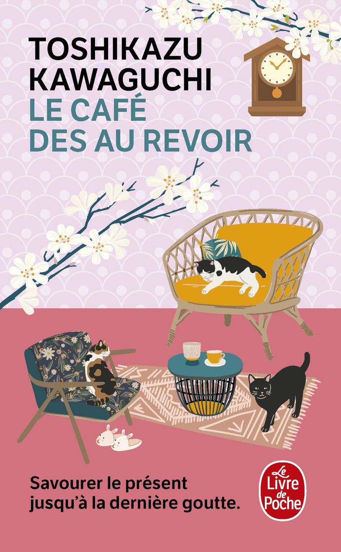 Couverture du livre « LE CAFE DES AU REVOIR » de Toshikazu Kawaguchi, librairie Les Contes Infusés à Corte