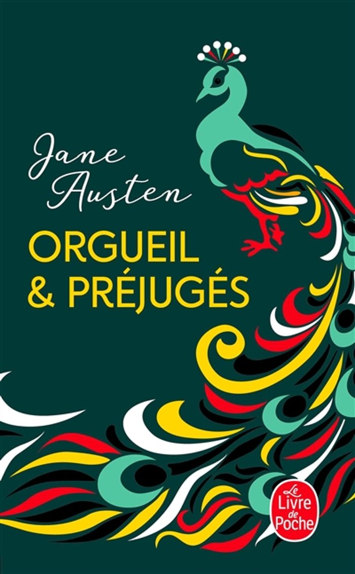 Couverture du livre « Orgueil et préjugés » de Jane Austen, librairie Les Contes Infusés à Corte