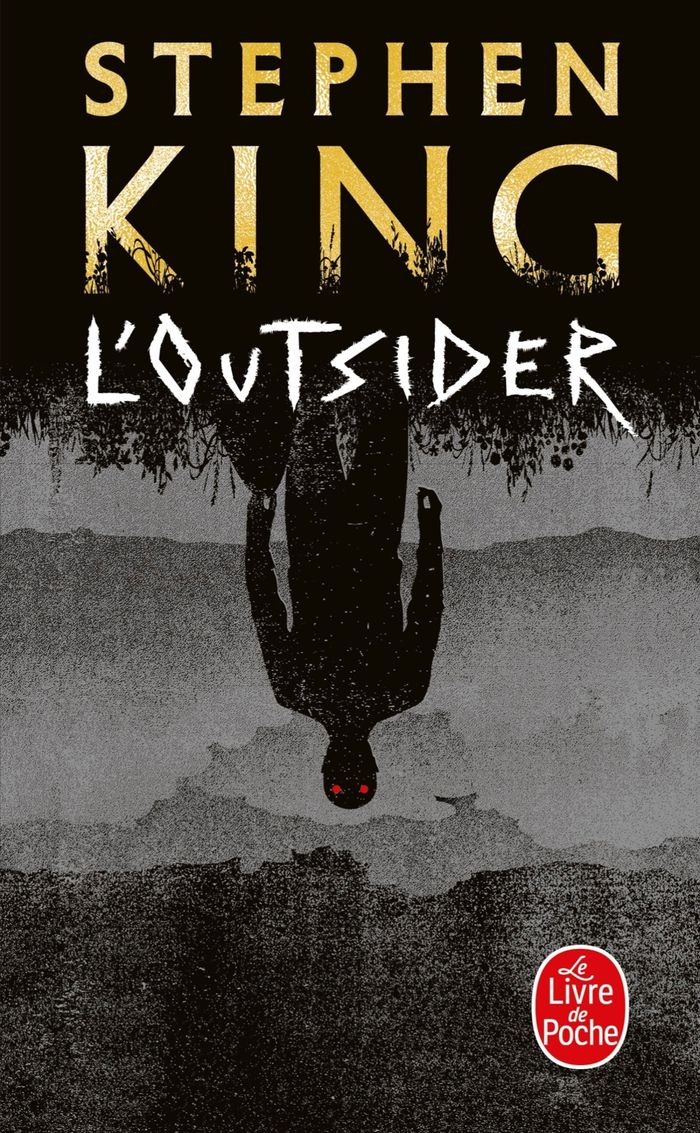Couverture du livre « L'outsider : roman » de Stephen King, librairie Les Contes Infusés à Corte