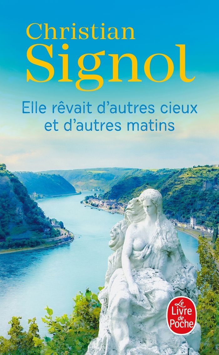 Couverture du livre « ELLE REVAIT D'AUTRES CIEUX ET D'AUTRES MATINS » de Christian Signol, librairie Les Contes Infusés à Corte