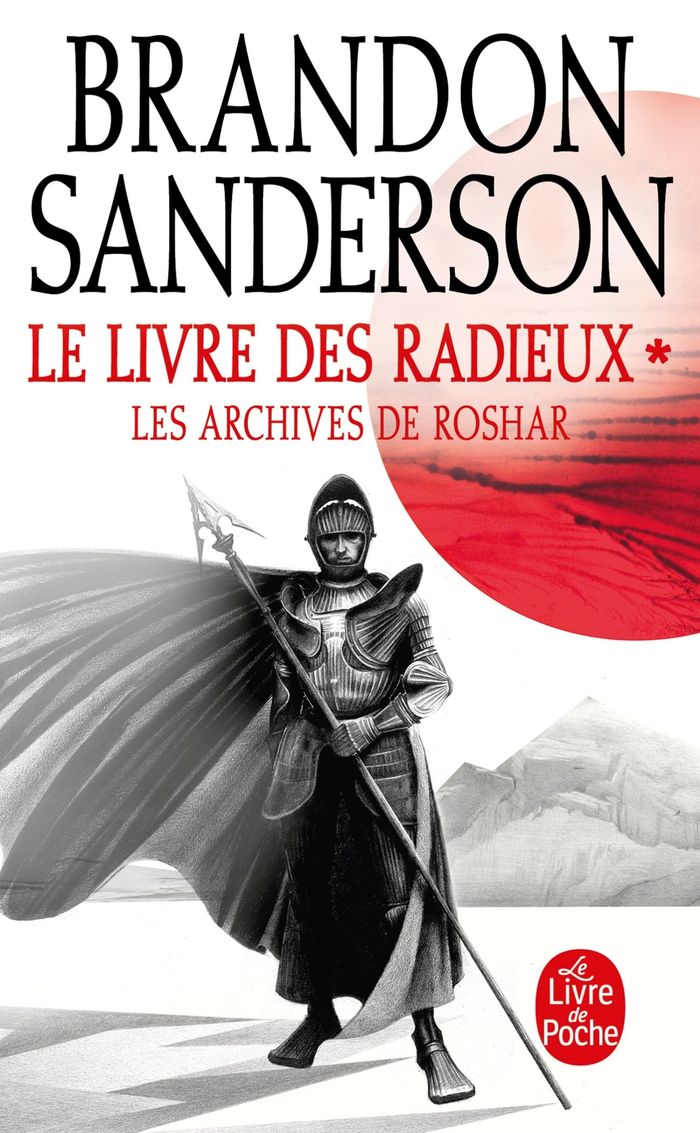 Couverture du livre « Le livre des radieux : roman » de Brandon Sanderson, librairie Les Contes Infusés à Corte