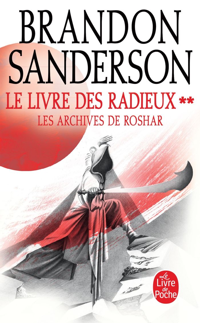 Couverture du livre « Le livre des radieux : roman » de Brandon Sanderson, librairie Les Contes Infusés à Corte