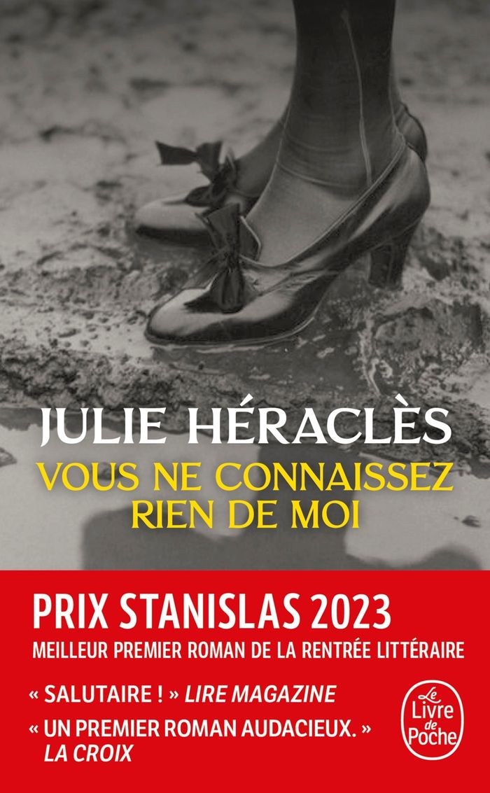 Couverture du livre « Vous ne connaissez rien de moi : roman » de Julie Héraclès, librairie Les Contes Infusés à Corte