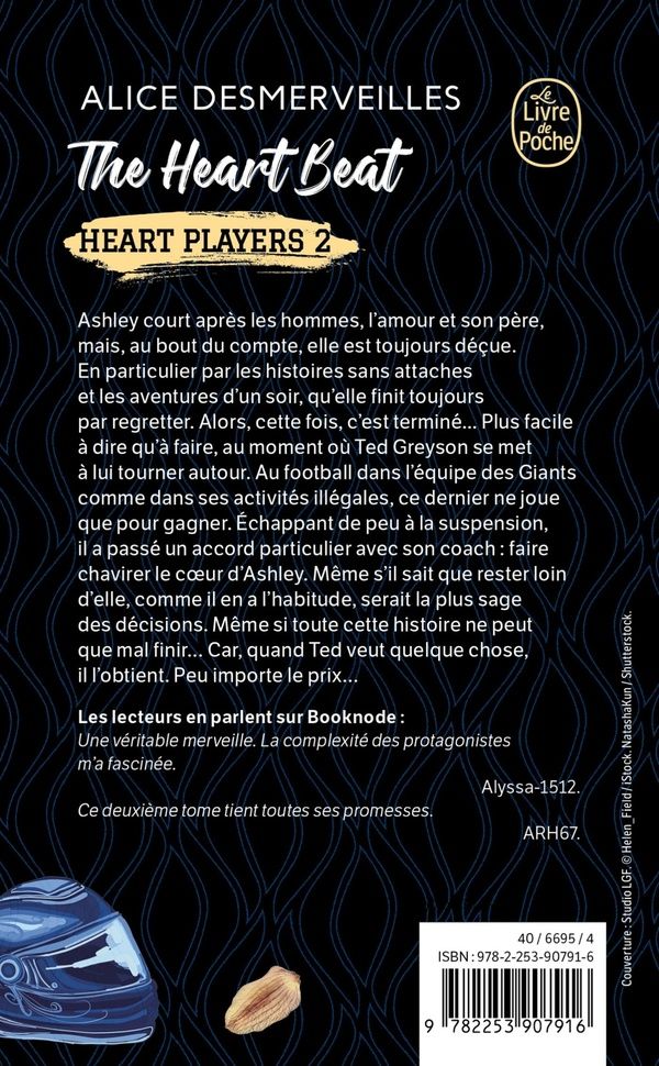 Quatrième de couverture de « THE HEART BEAT (HEART PLAYERS, TOME 2) »