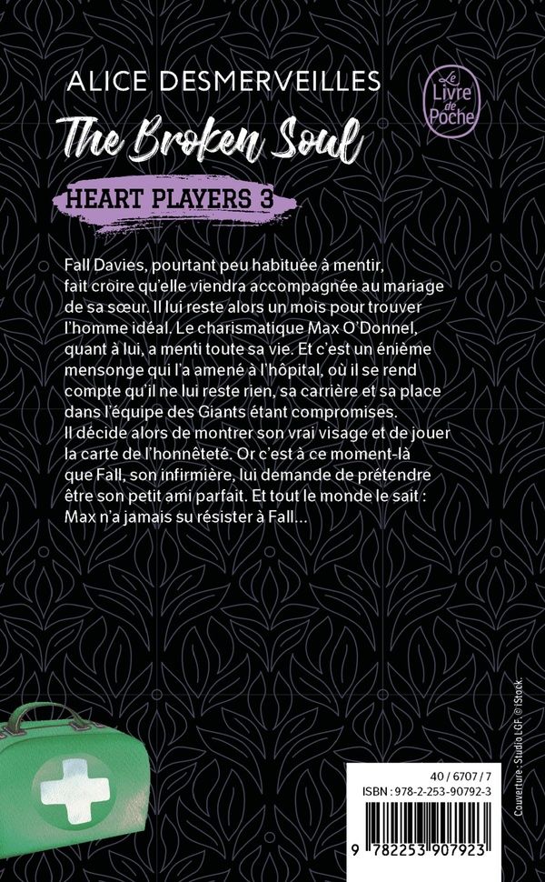 Quatrième de couverture de « THE BROKEN SOUL (HEART PLAYERS, TOME 3) »