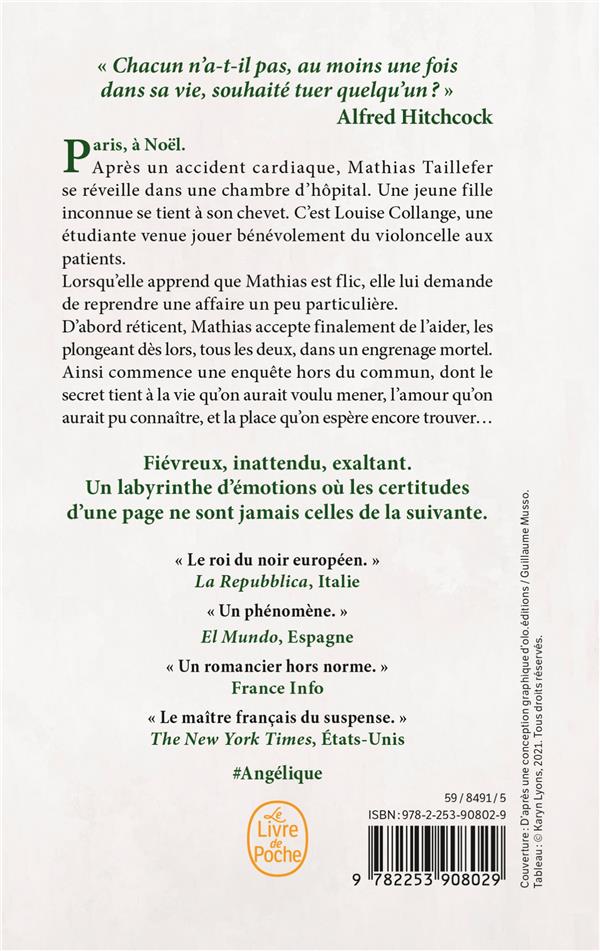 Quatrième de couverture de « ANGELIQUE - EDITION COLLECTOR »