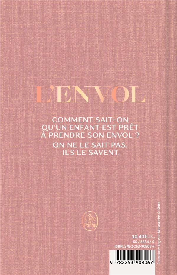 Quatrième de couverture de « L'envol : roman »