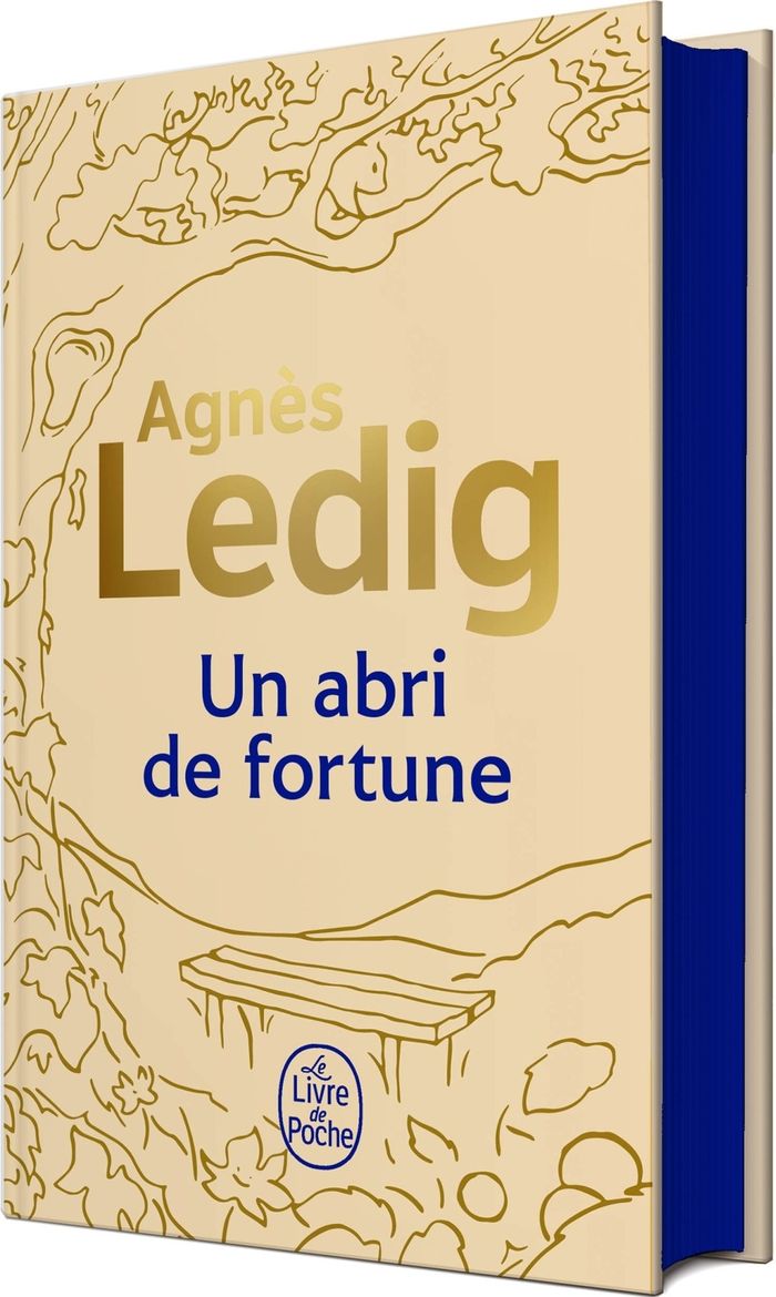 Couverture du livre « Un abri de fortune : roman » de Agnès Ledig, librairie Les Contes Infusés à Corte
