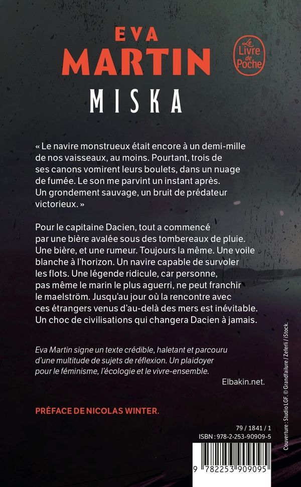 Quatrième de couverture de « Miska »