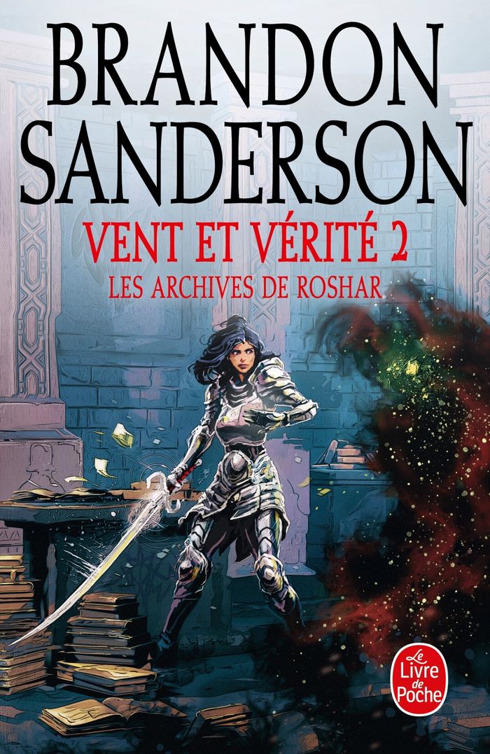 Couverture du livre « Vent et vérité » de Brandon Sanderson, librairie Les Contes Infusés à Corte