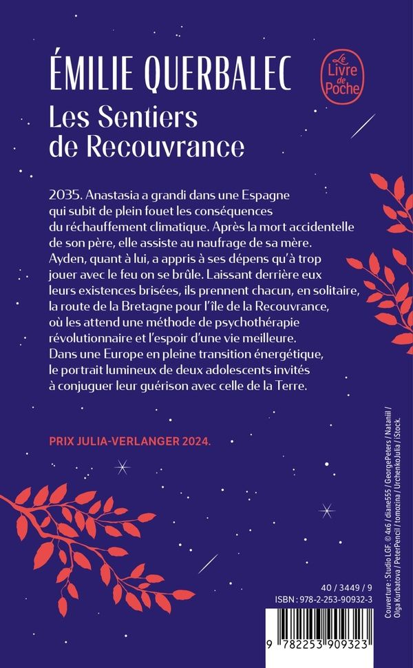 Quatrième de couverture de « Les sentiers de recouvrance »