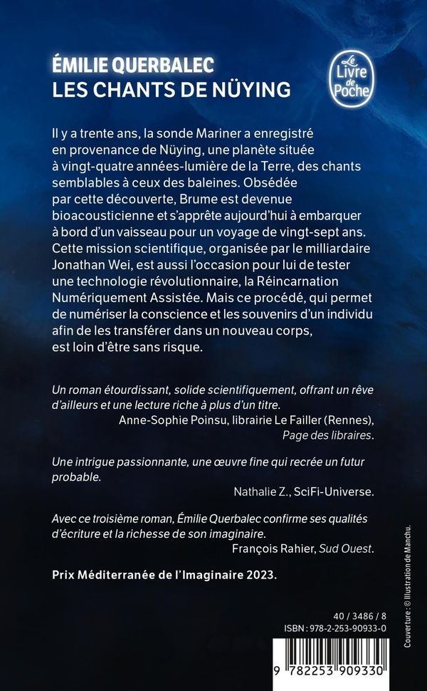 Quatrième de couverture de « Les chants de Nüying : roman »