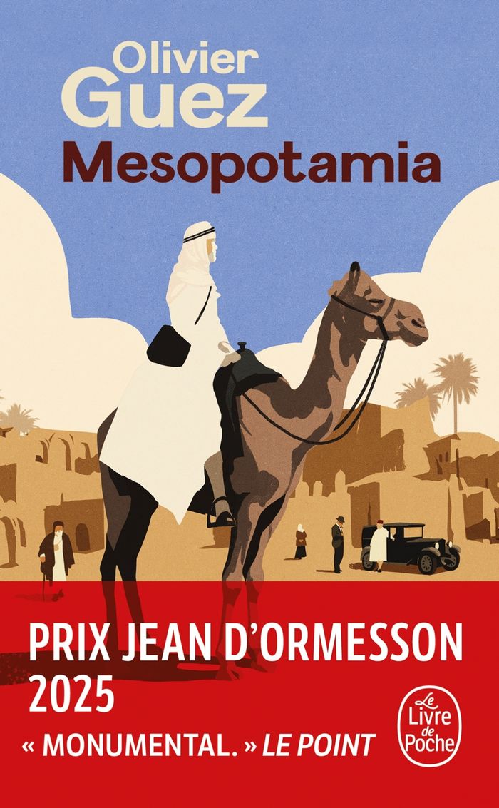 Couverture du livre « MESOPOTAMIA » de Olivier Guez, librairie Les Contes Infusés à Corte