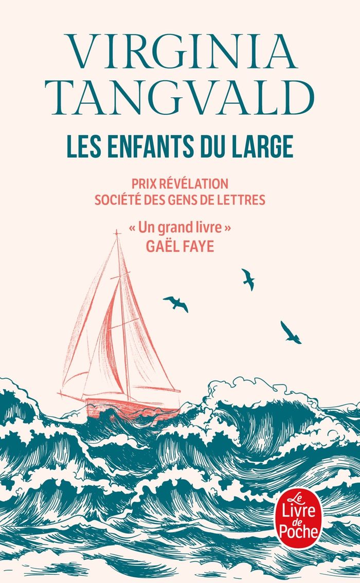 Couverture du livre « Les Enfants du large » de Virginia Tangvald, librairie Les Contes Infusés à Corte