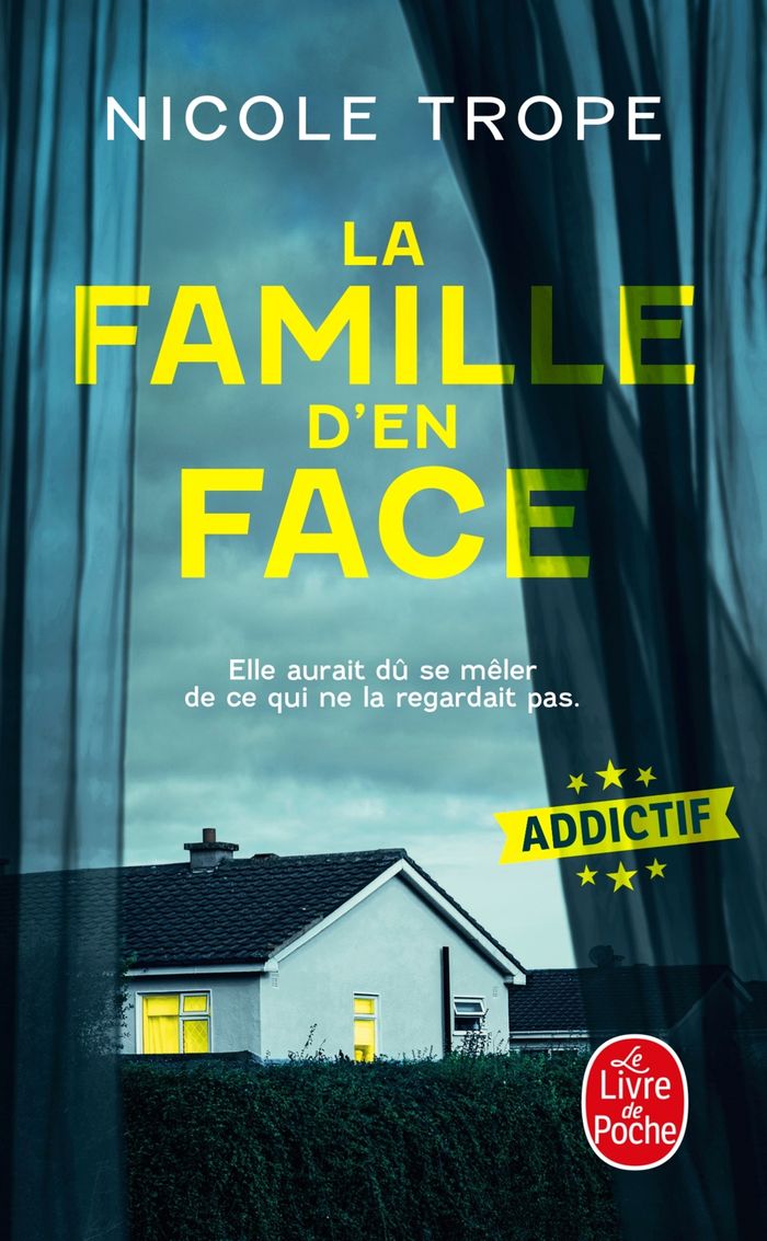 Couverture du livre « La Famille d'en face », librairie Les Contes Infusés à Corte
