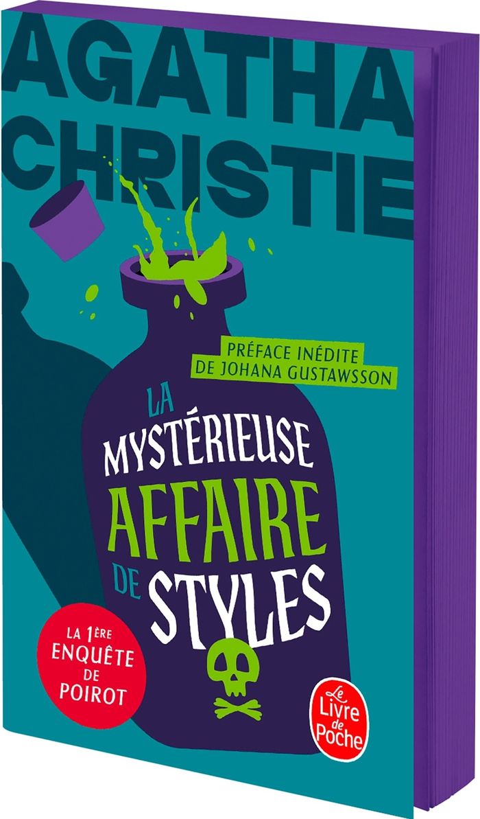 Couverture du livre « La Mystérieuse Affaire de Styles » de Agatha Christie, librairie Les Contes Infusés à Corte