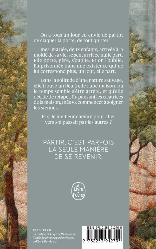 Quatrième de couverture de « LA FUGUE - EDITION COLLECTOR »