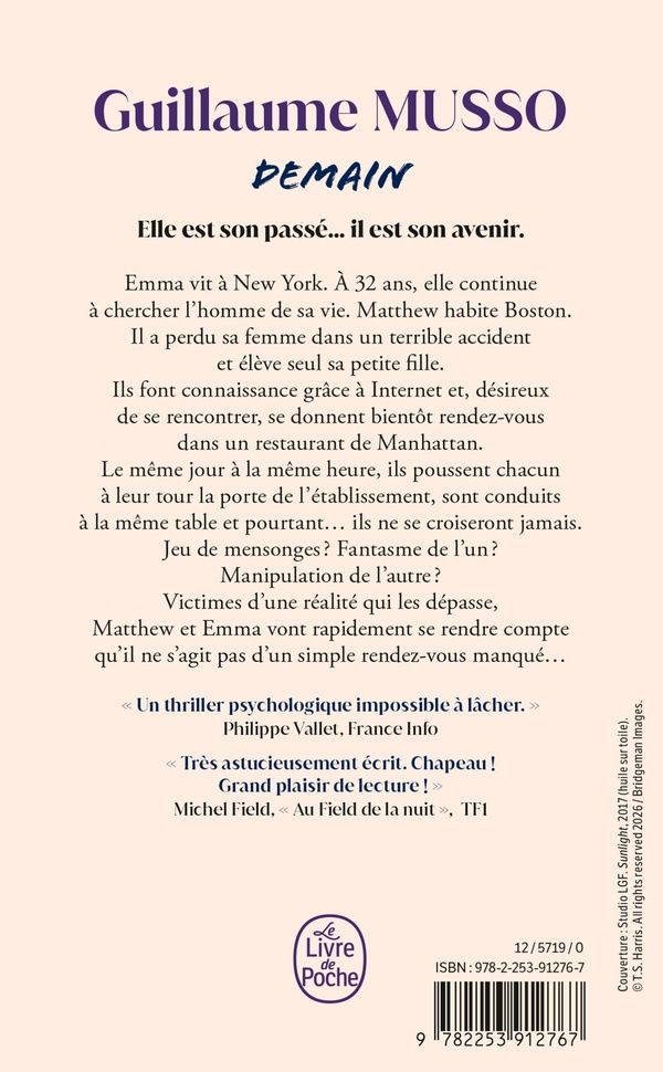 Quatrième de couverture de « DEMAIN »