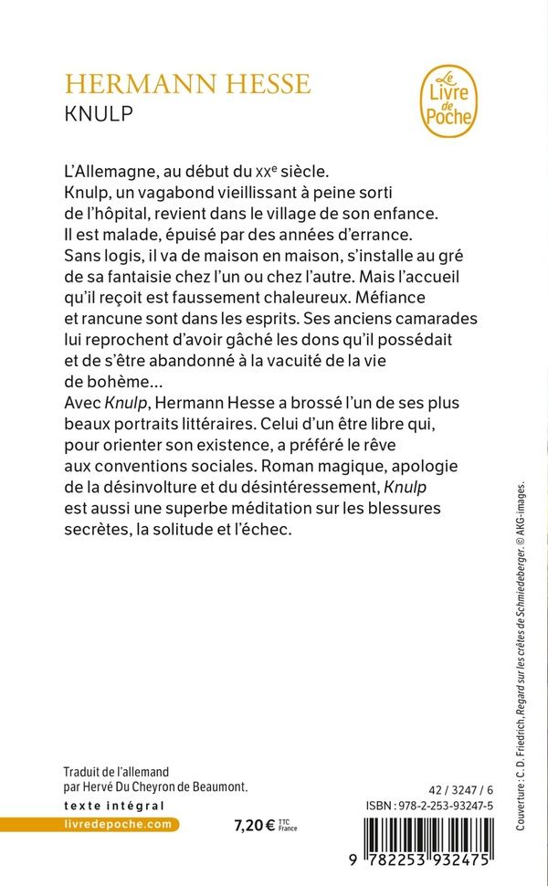 Quatrième de couverture de « KNULP »